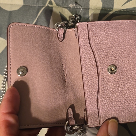 🆕Mini Coach Wallet Leather Crossbody Bag - Picture 3 of 4